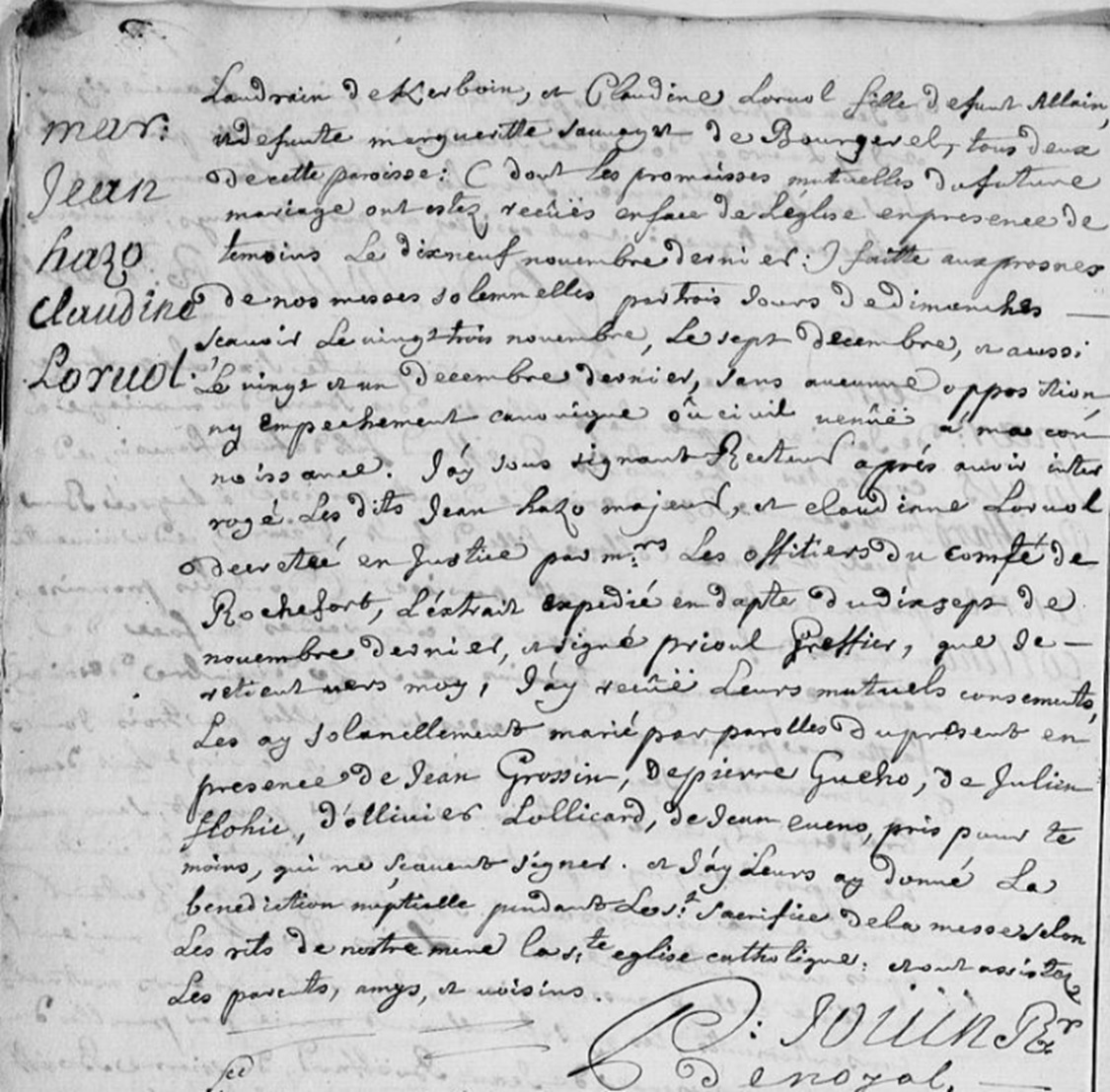 Mariage Hazo Jean - Lornol Claudine 15_01_1756 -2.jpg